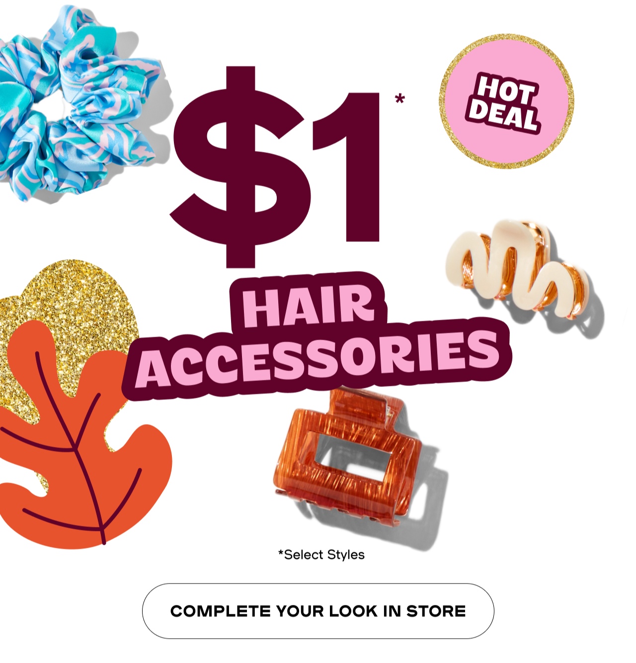 $1 Hair Accesories