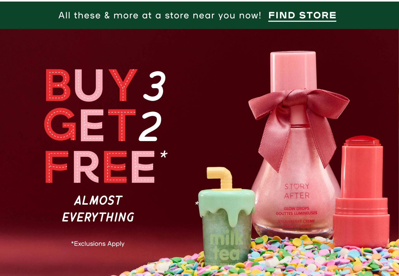 Buy 3 Get 2 Free Beauty, Fragance, makeup and more