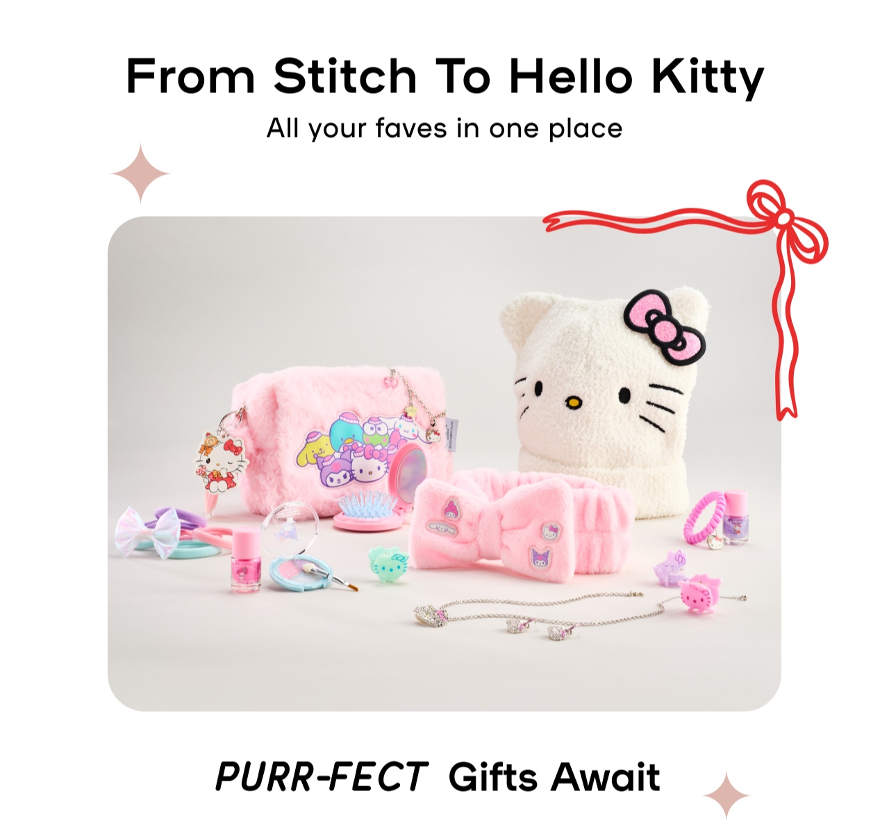 From Stitch to Hello Kitty - All your faves in one place