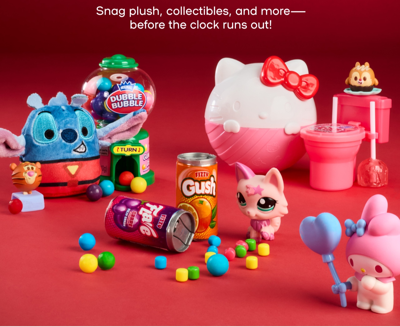 Buy 3 Get 2 Free - Absolutely Everything - Their Favorite Characters, Your Perfect Gifts - Snag Plush, collectibles, and more-  before the clock runs out! 