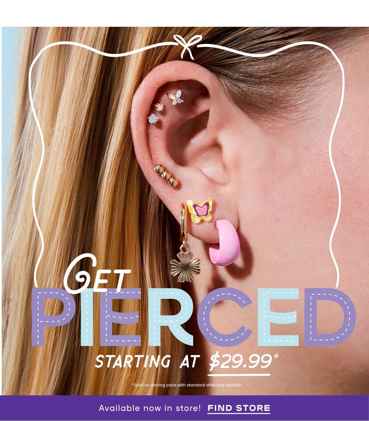 Time To Treat Yourself - $2 Clearance Plus! Buy 2 Get 2 Free - Lile Literally Everything - Get Pierced Starting at $29.99