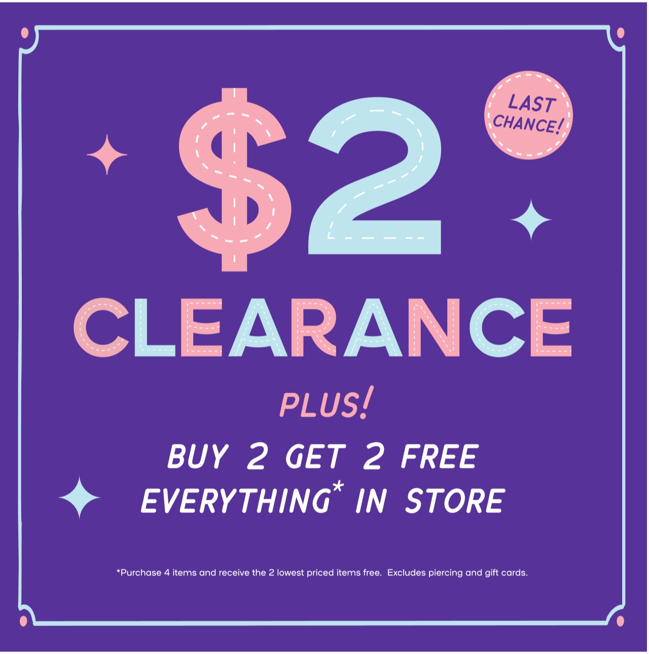 Time To Treat Yourself - $2 Clearance Plus! Buy 2 Get 2 Free - Lile Literally Everything