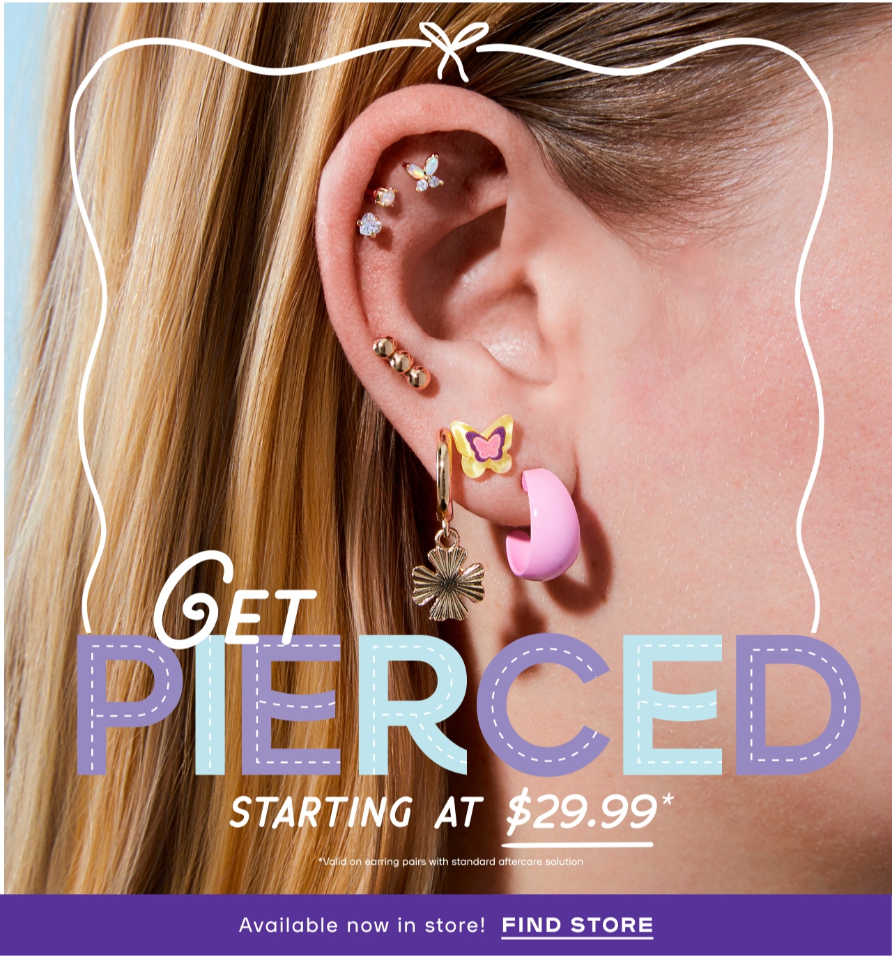 Time To Treat Yourself - $2 Clearance Plus! Buy 2 Get 2 Free - Lile Literally Everything - Get Pierced Starting at $29.99