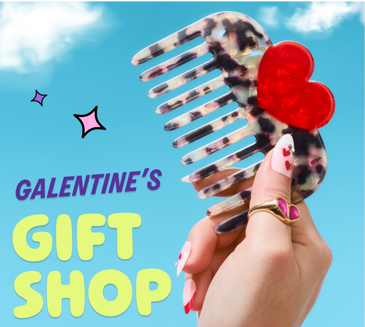 Galantine's Gift Shop - Get ready for hearts pinks & all things adorable.