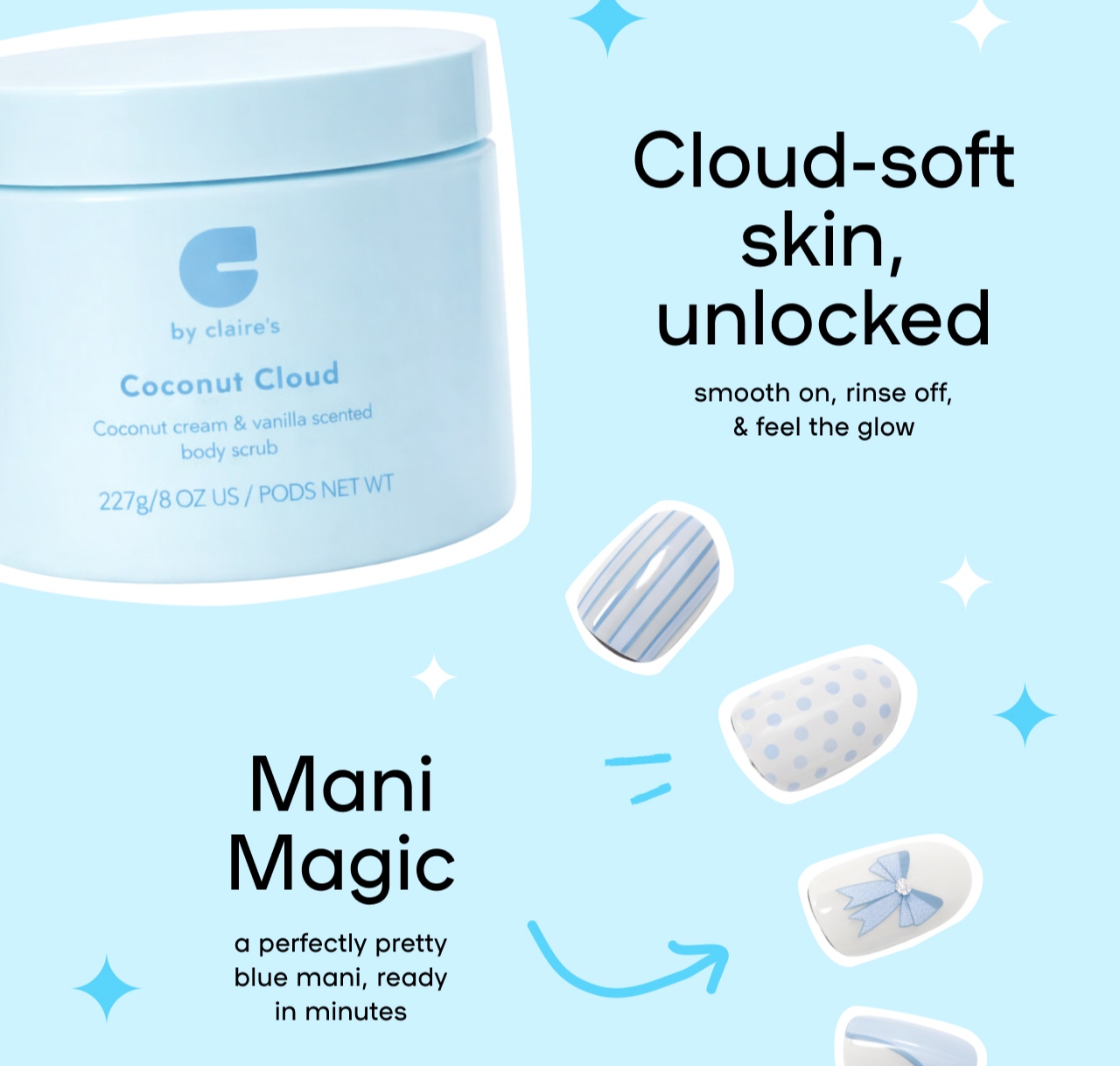 Cloud-soft skin, unlocked