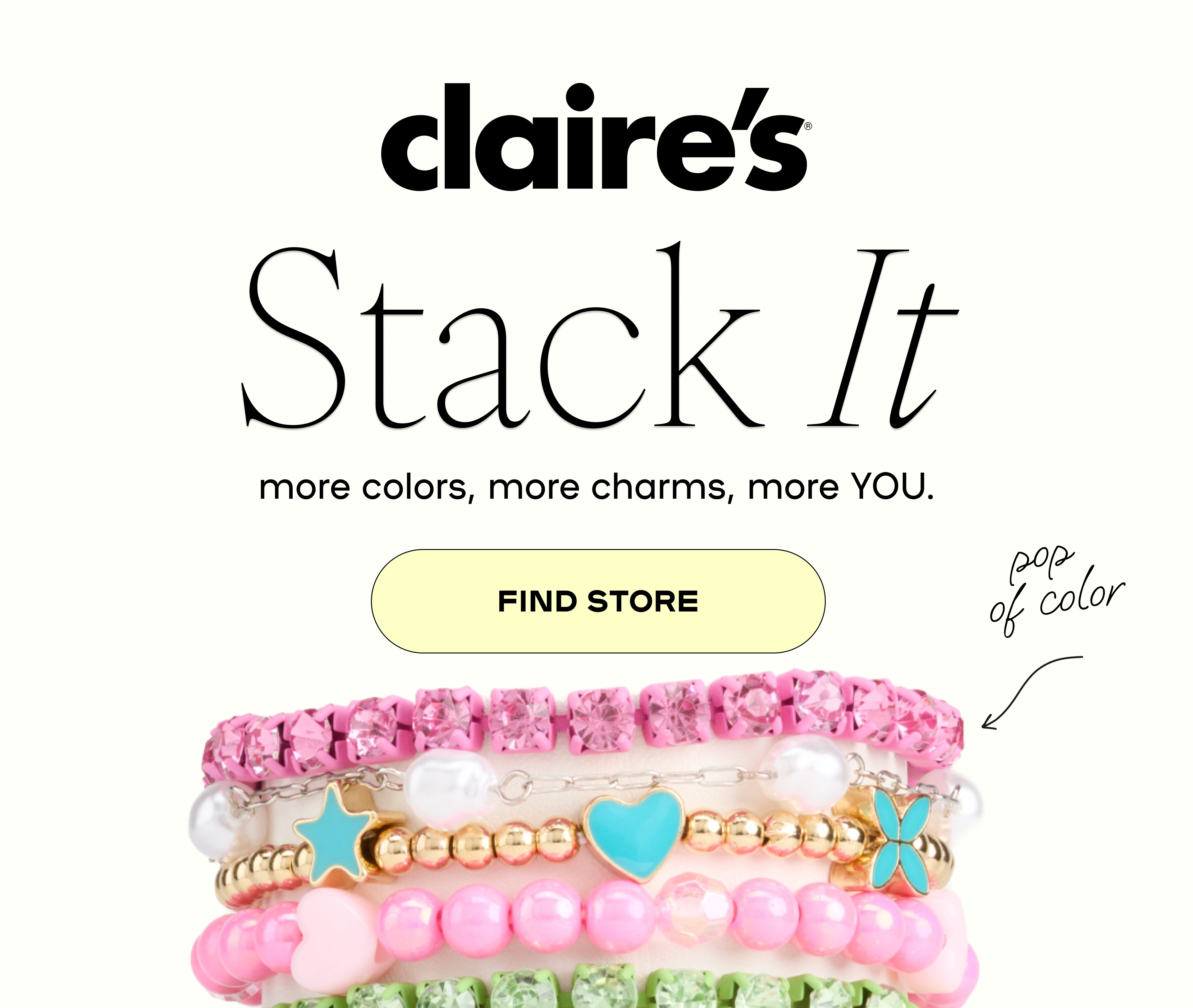 Stack it - More Colors, more you- Find Store