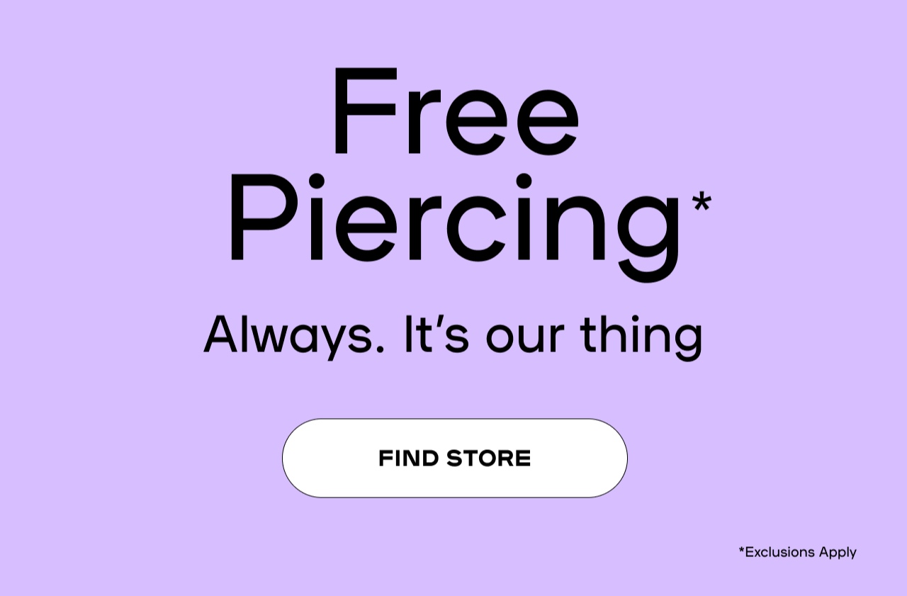 Free piercing. Always our thing. 