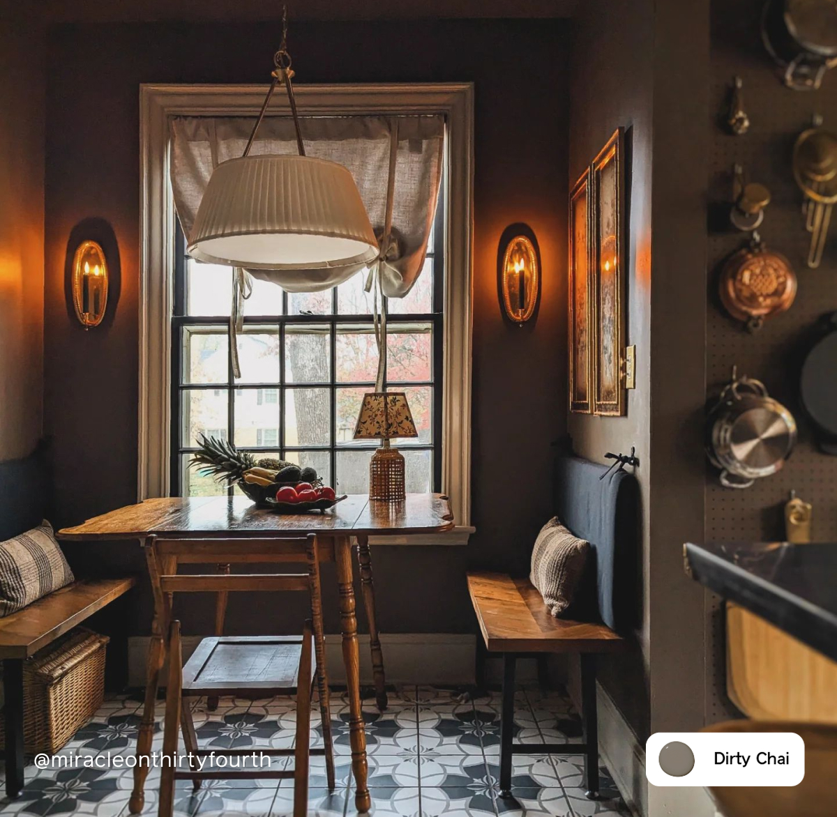 Gif of Clare painted space featuring moody hues