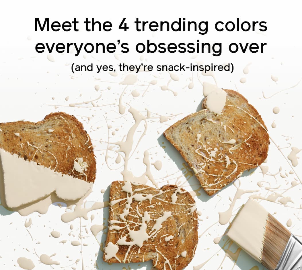 Meet the 4 trending colors everyone's obsessing over (and yes, they're snack-inspired)