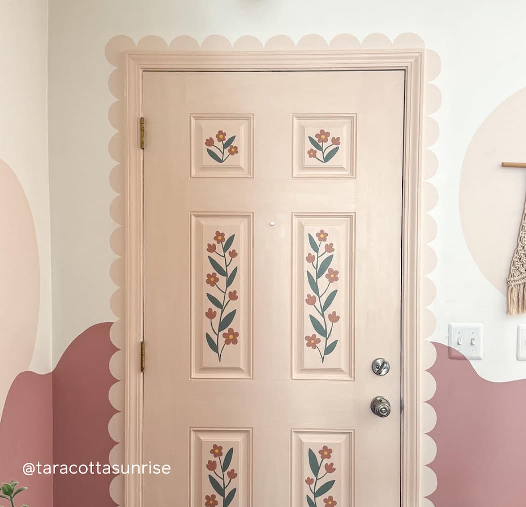 Interior door featuring Wing It