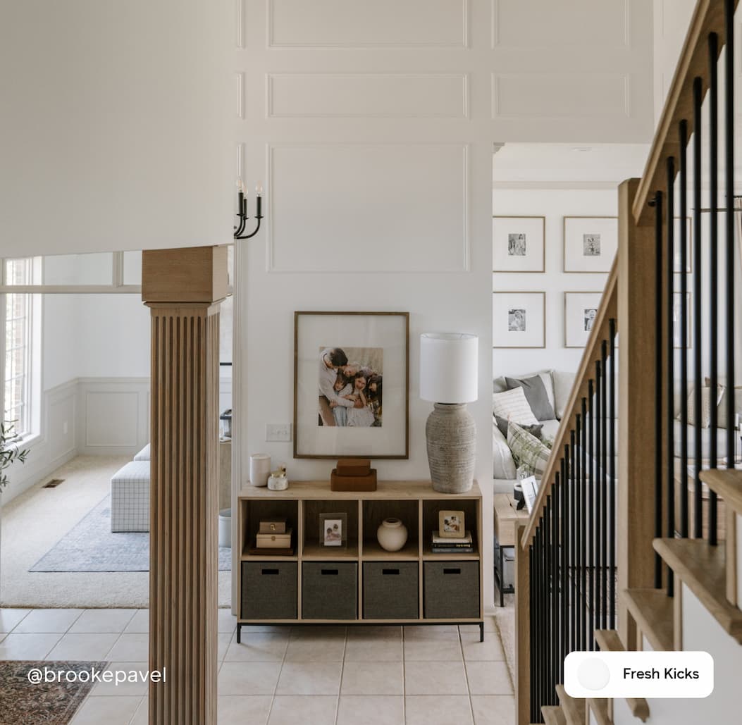 Entryway featuring Fresh Kicks