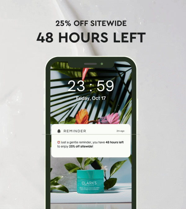 $8 hours to shop the sale