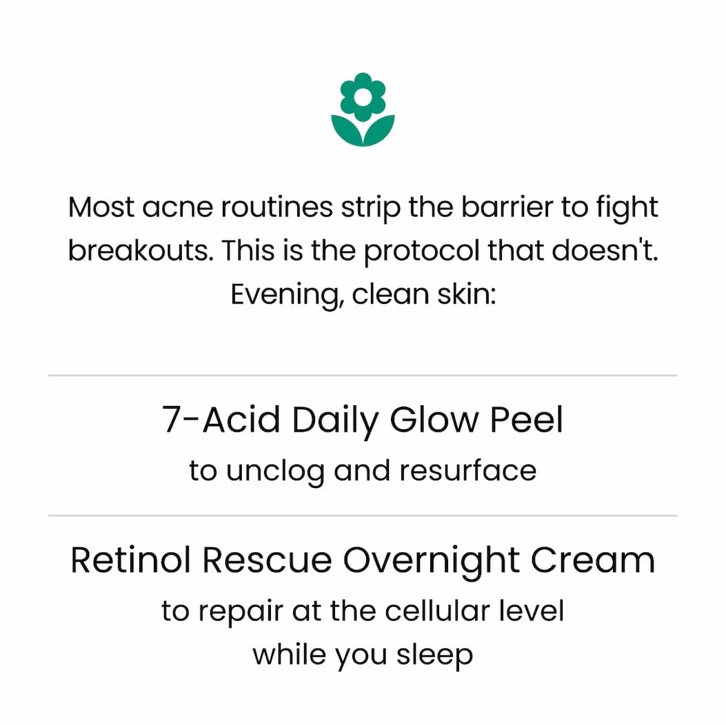 acne routines 
