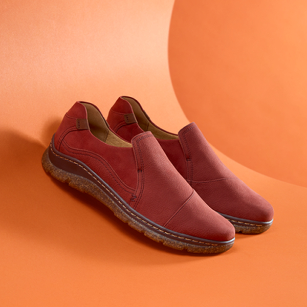 Shop Orlene Slip Chestnut Nubuck