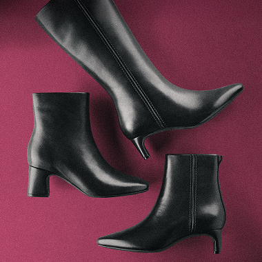 Shop Dress & Heeled Boots