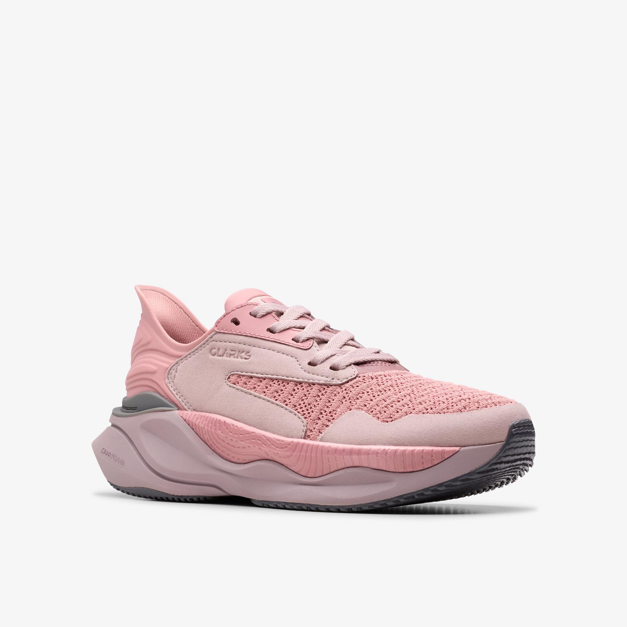 Shop Clarks Pace Dusty Rose Combination