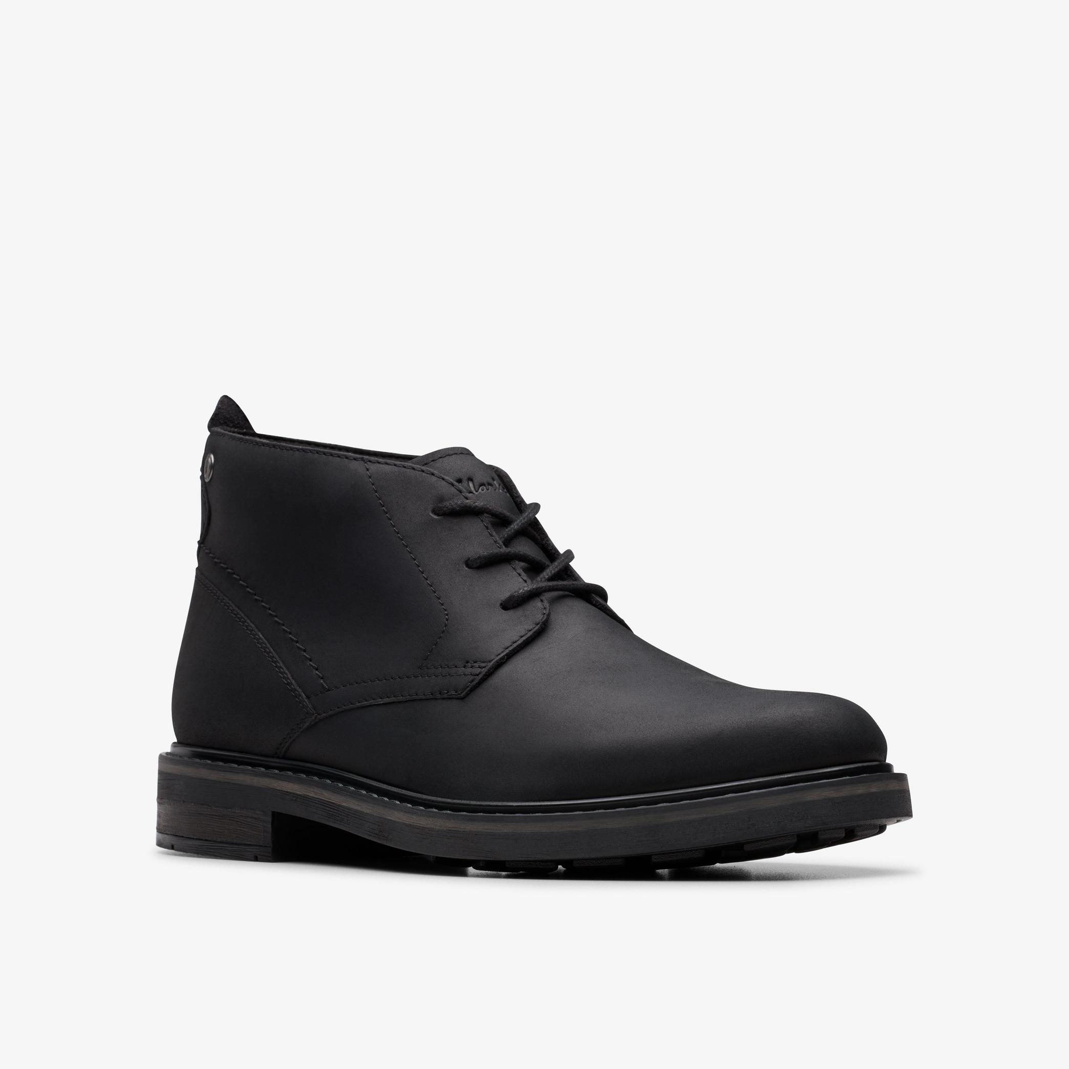 Shop Newford Mid Black Leather