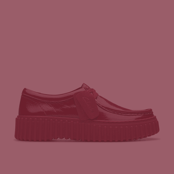 Torhill Bee Burgundy Patent