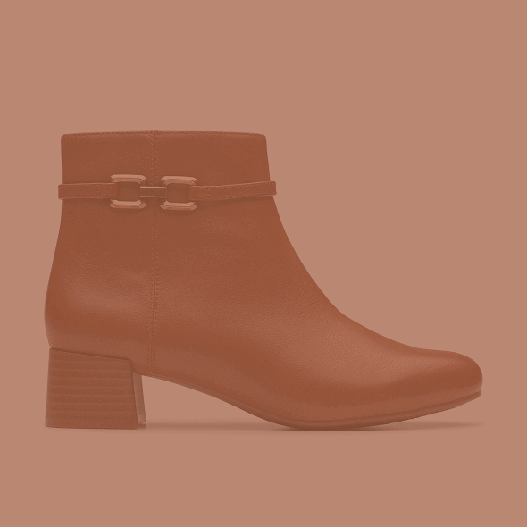 Iridessa Air Dark Tan Leather