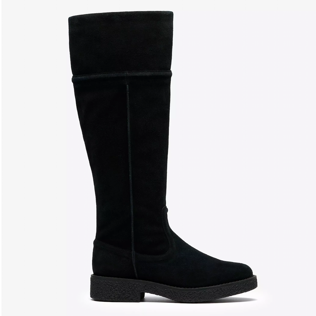 Shop Nella Hi Black Suede