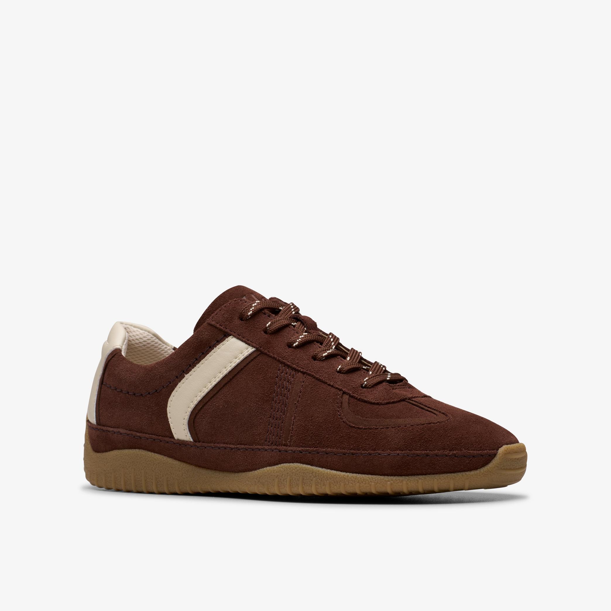Shop Meridor Lo Brown Suede