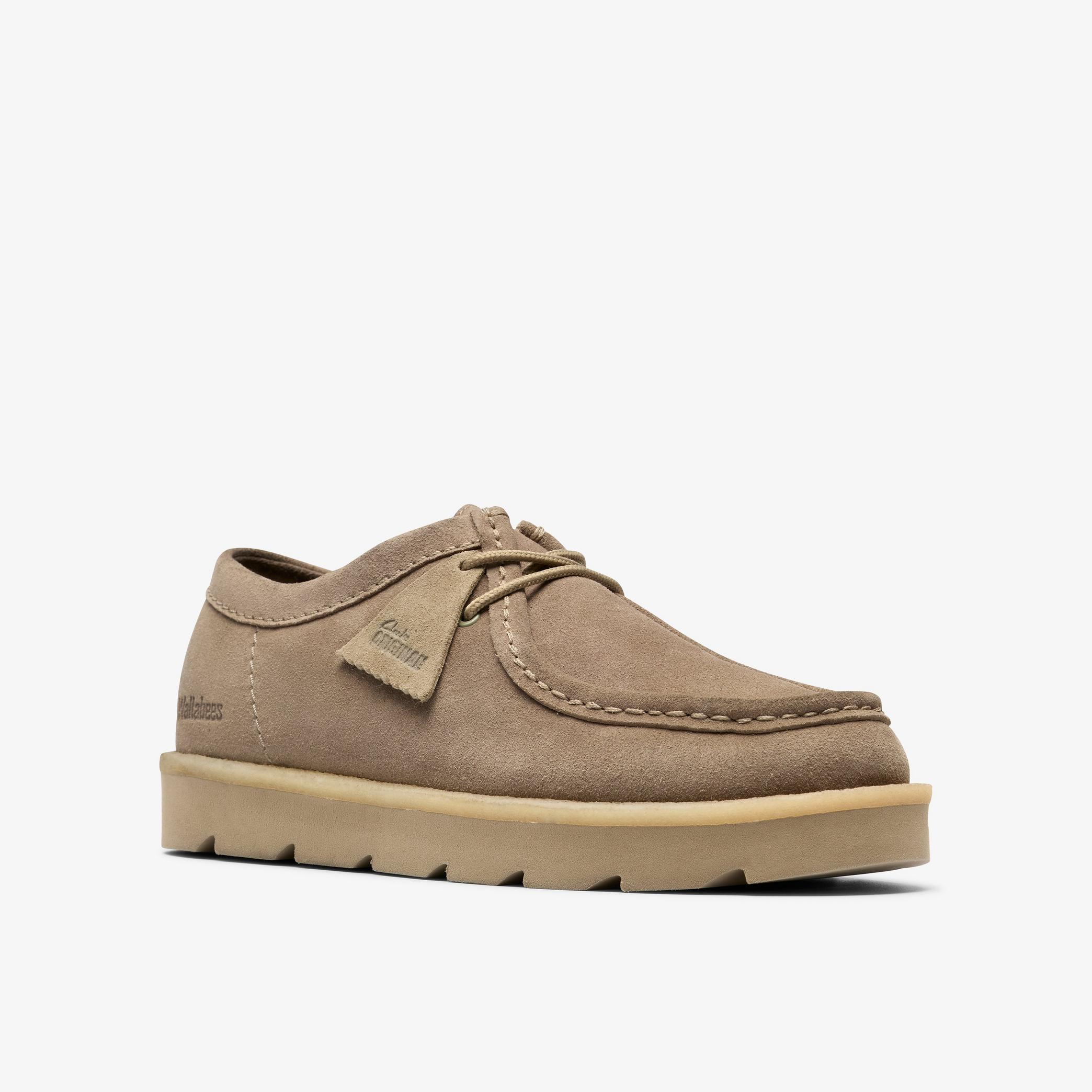 Shop Meare Walla Smoke Grey Suede