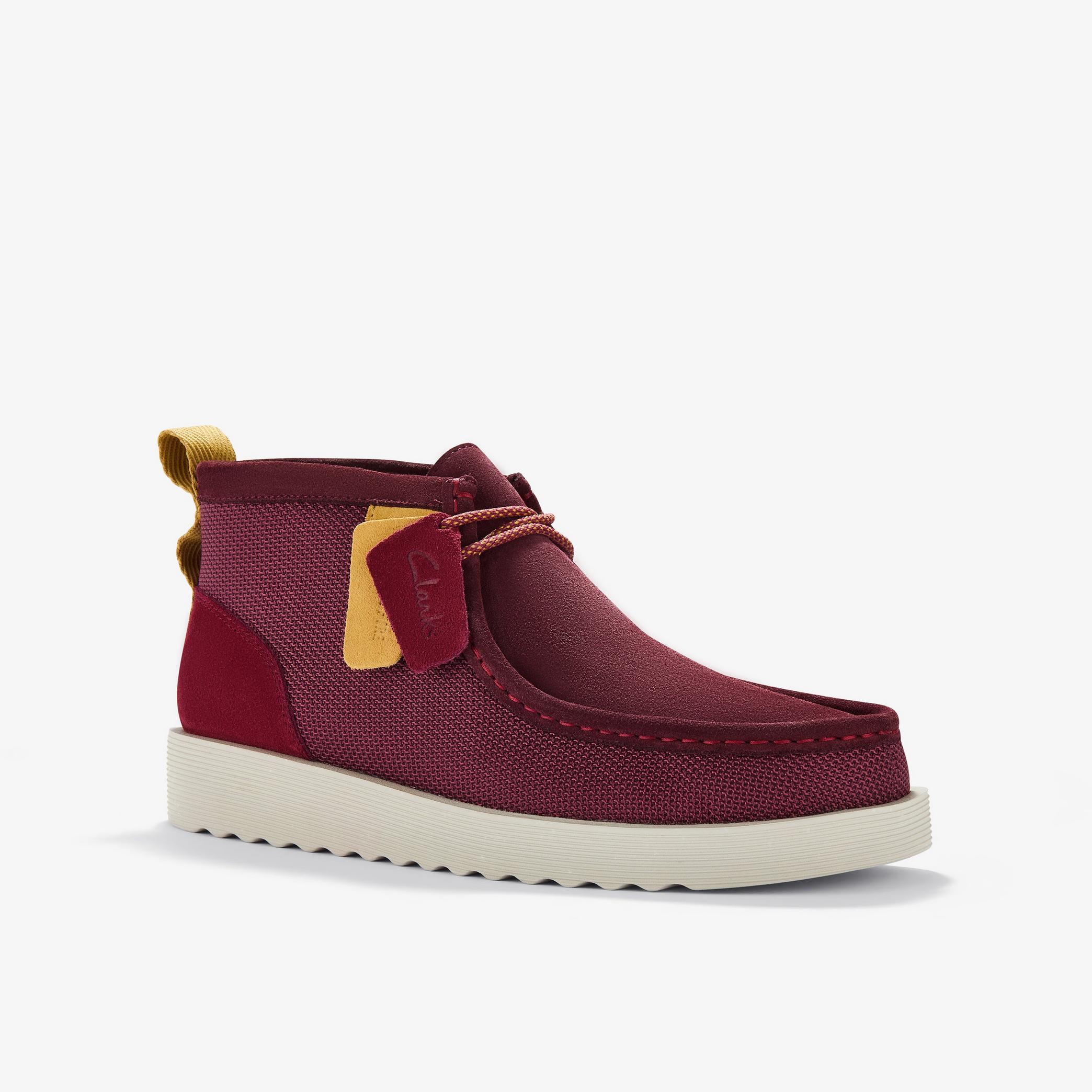 Shop Wallabee FTR2 Boot Burgundy Combination