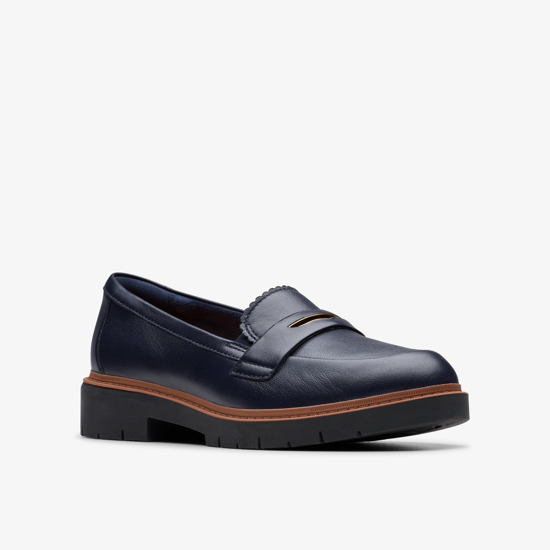 Shop Westlynn Glow Navy Leather