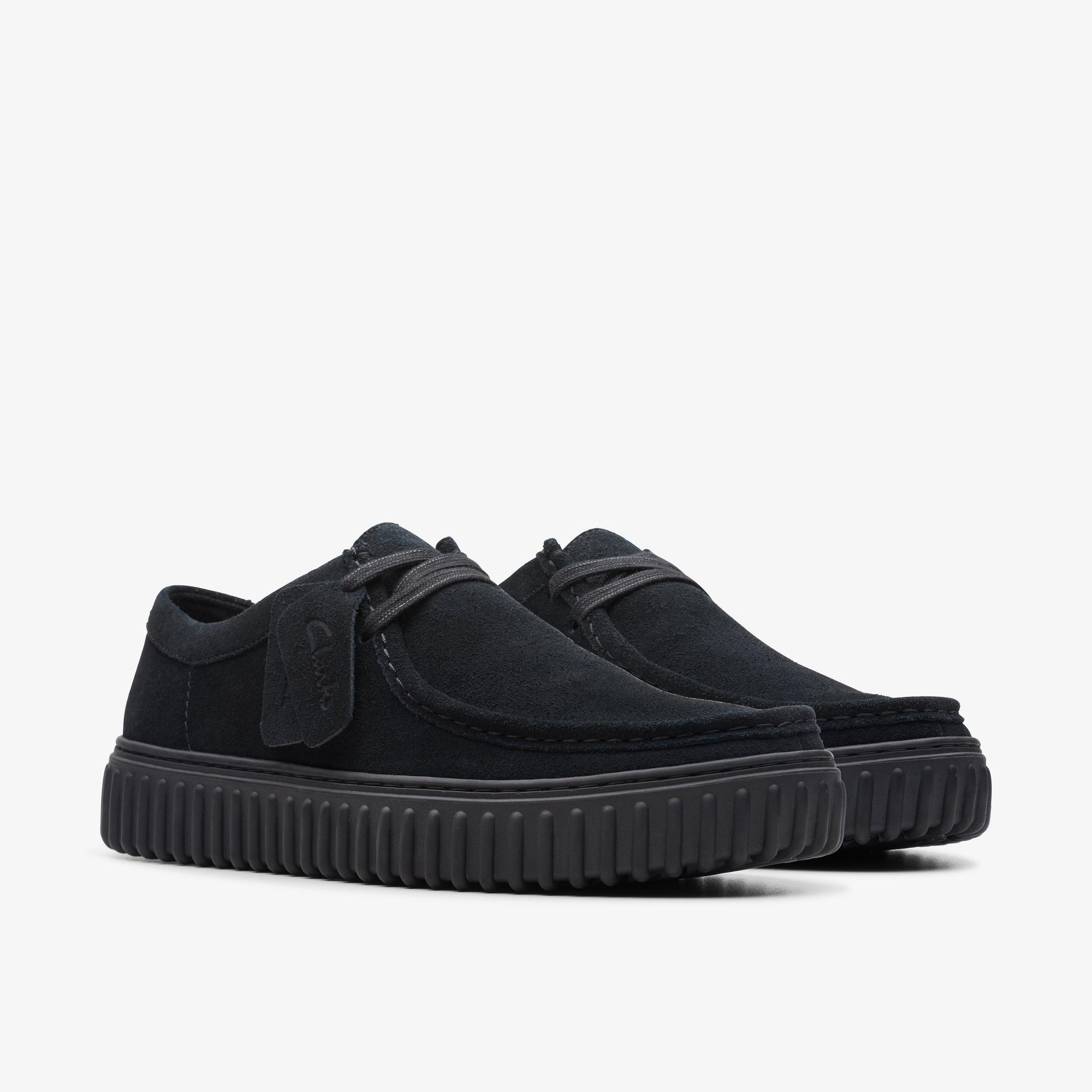 Shop Torhill Lo Black Suede