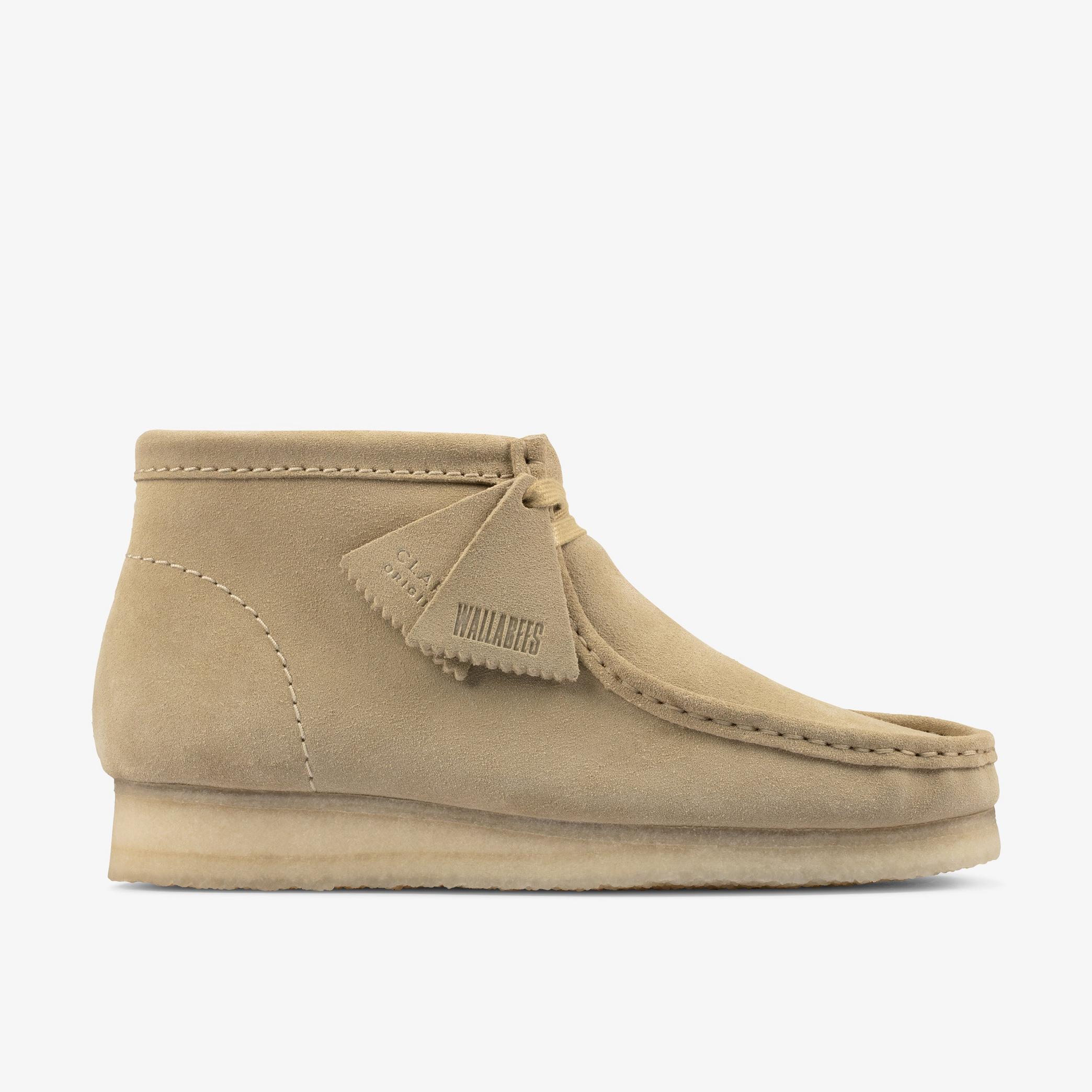 Shop Wallabee Boot Maple Suede