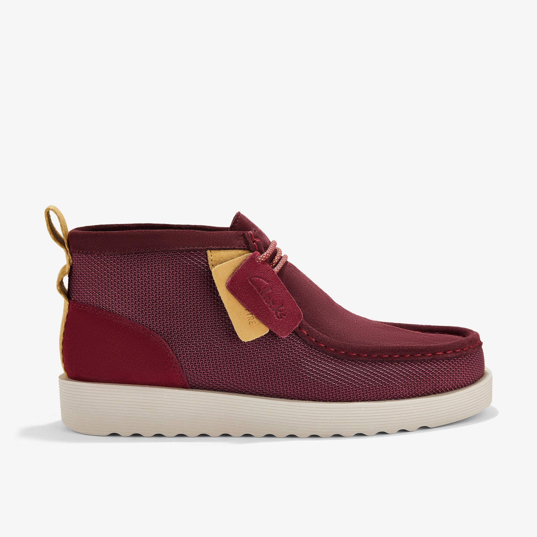 Shop Wallabee FTR2 Boot Burgundy Combination