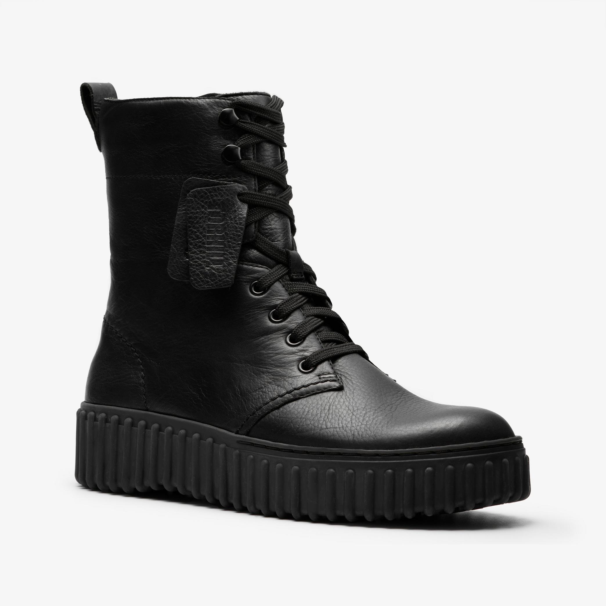 Shop Torhill Style Black Leather
