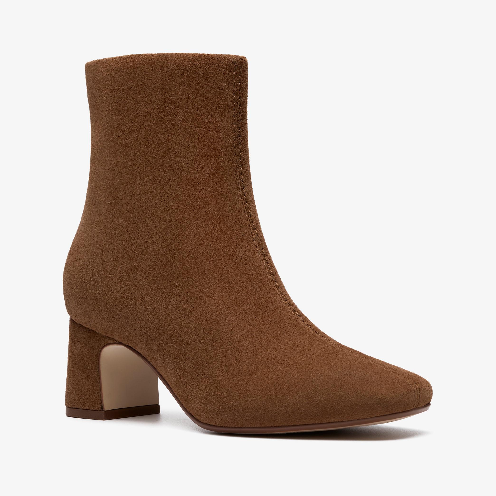 Shop Fernie Zip Walnut Suede