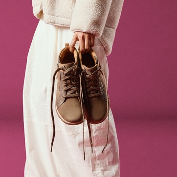 Shop Orlene Top Waterproof Dark Sand Nubuck