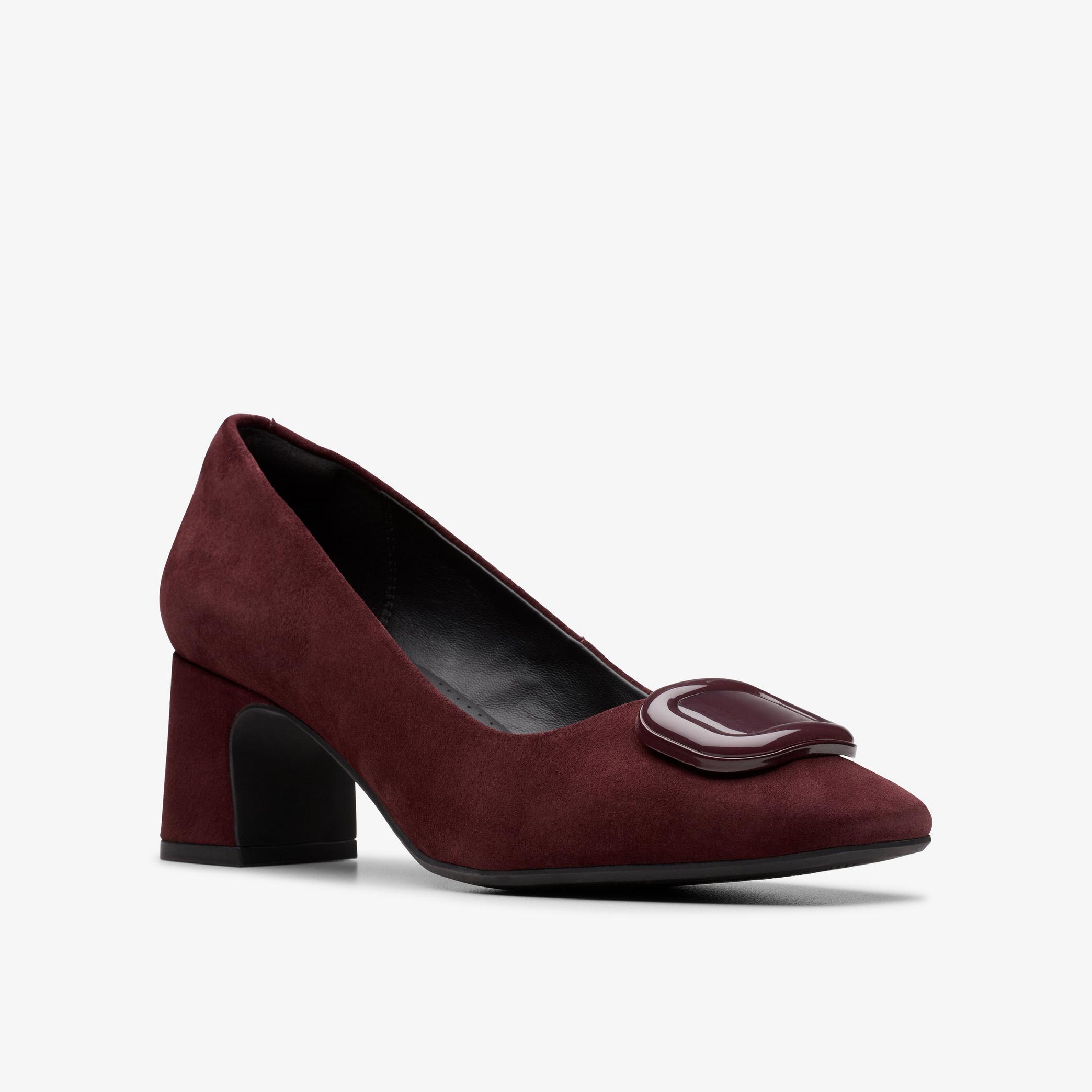 Shop Fernie Trim Merlot Suede