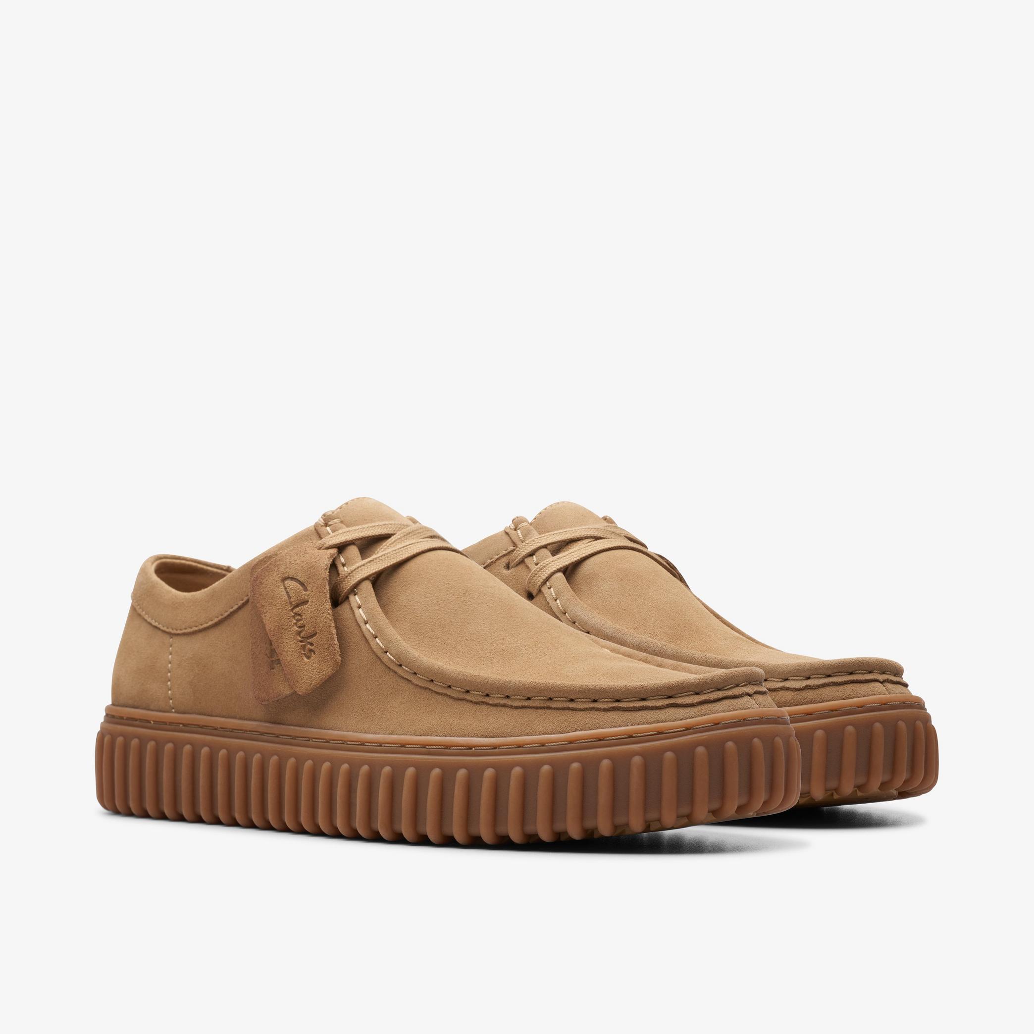 Shop Torhill Lo Dark Sand Suede