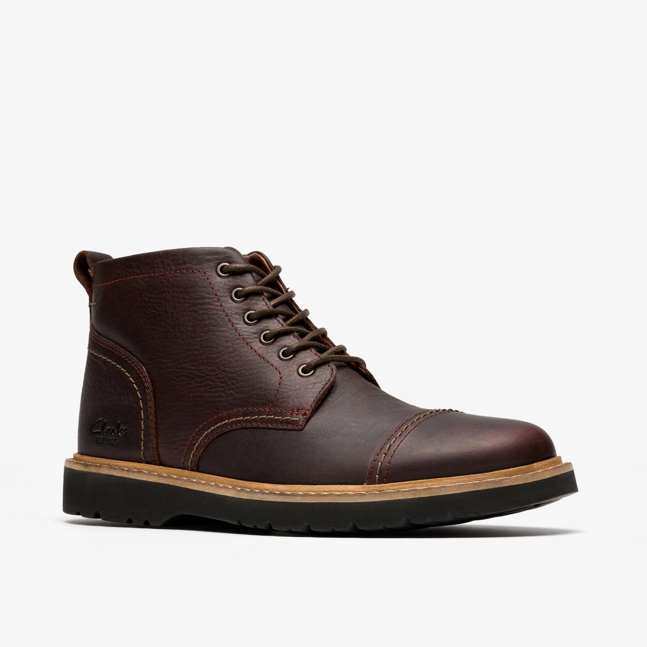 Shop Weltridge Zip Dark Brown Leather