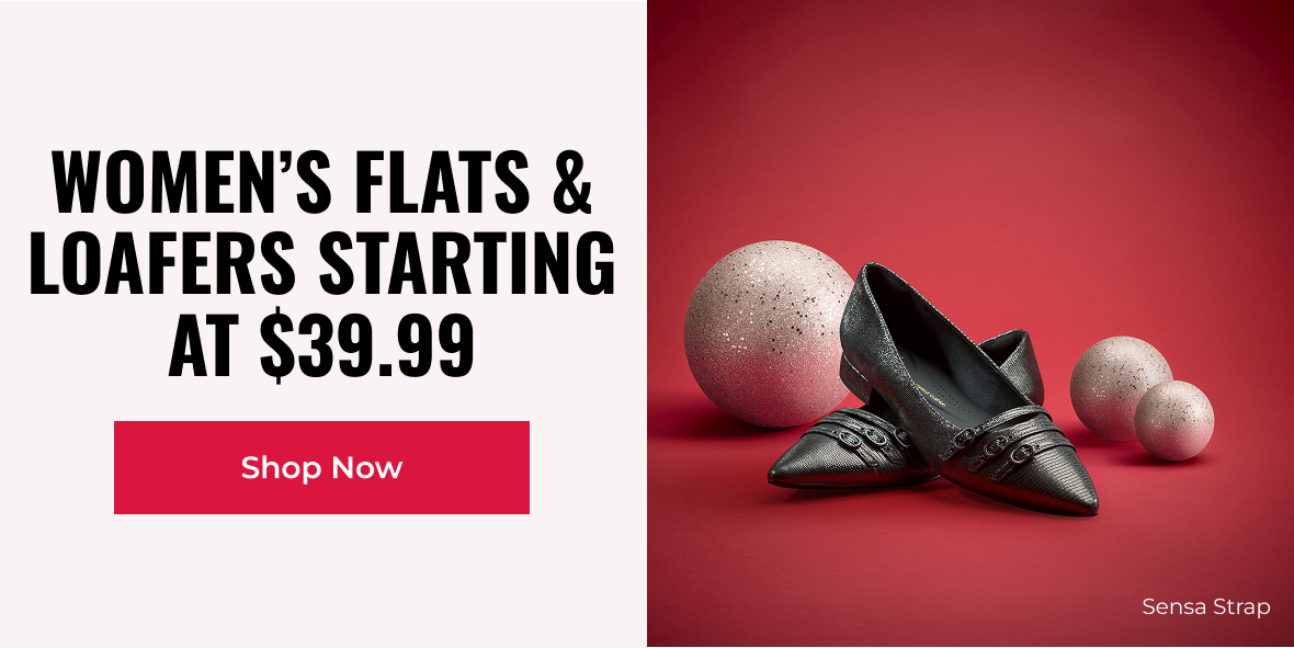 Shop Women's Flats & Loafers Starting at $39.99