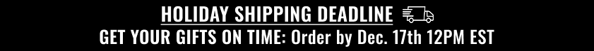 Holiday Shipping Deadlines