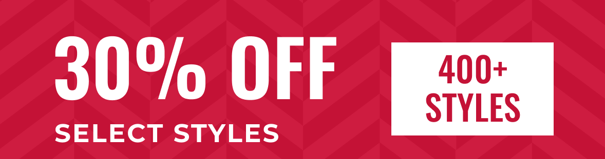 30% Off 400+ Styles | Shop Now