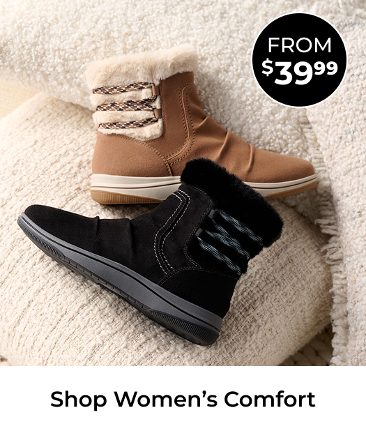 Shop Women's Comfort From $39.99