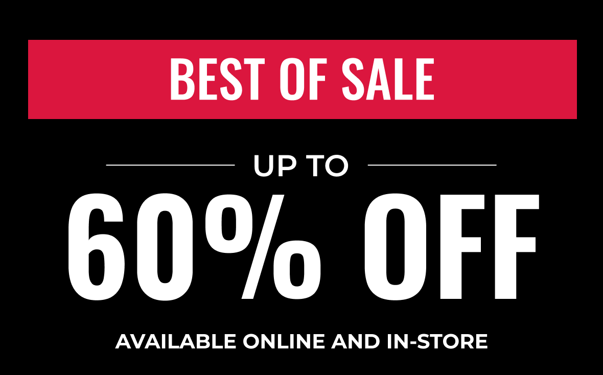 Best of Sale End Of Season Sale Up To 60% Off | Available Online and In-Store