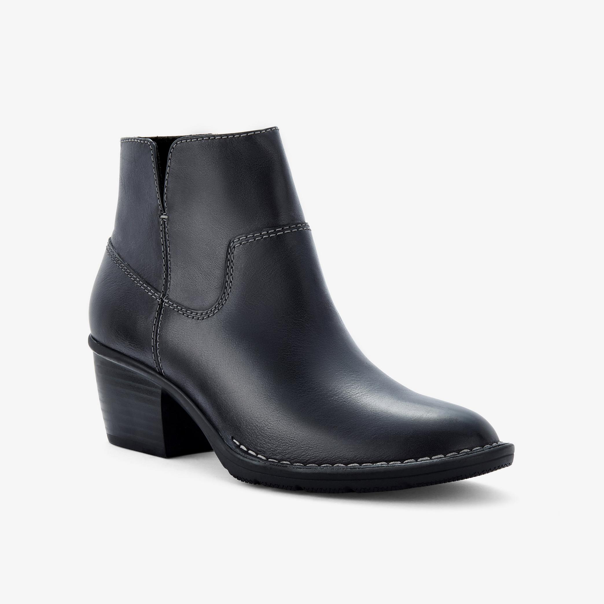 Shop Kastela Top Black Leather