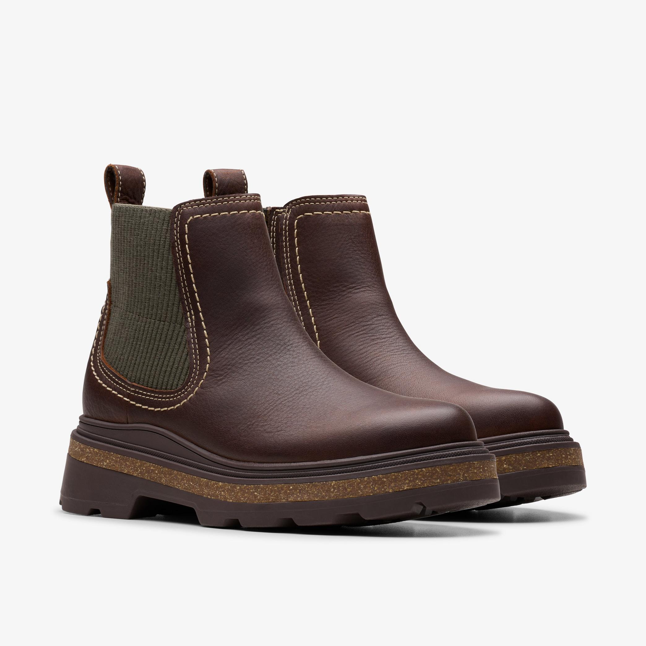Shop Hencroft Step Waterproof Brown Leather