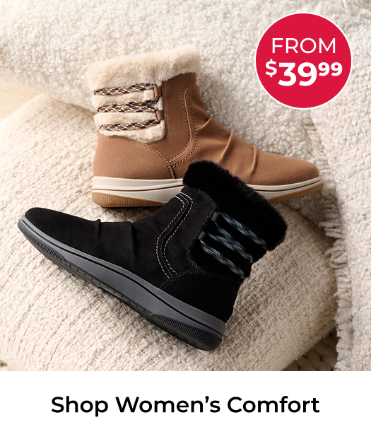 Shop Women's Comfort From $39.99