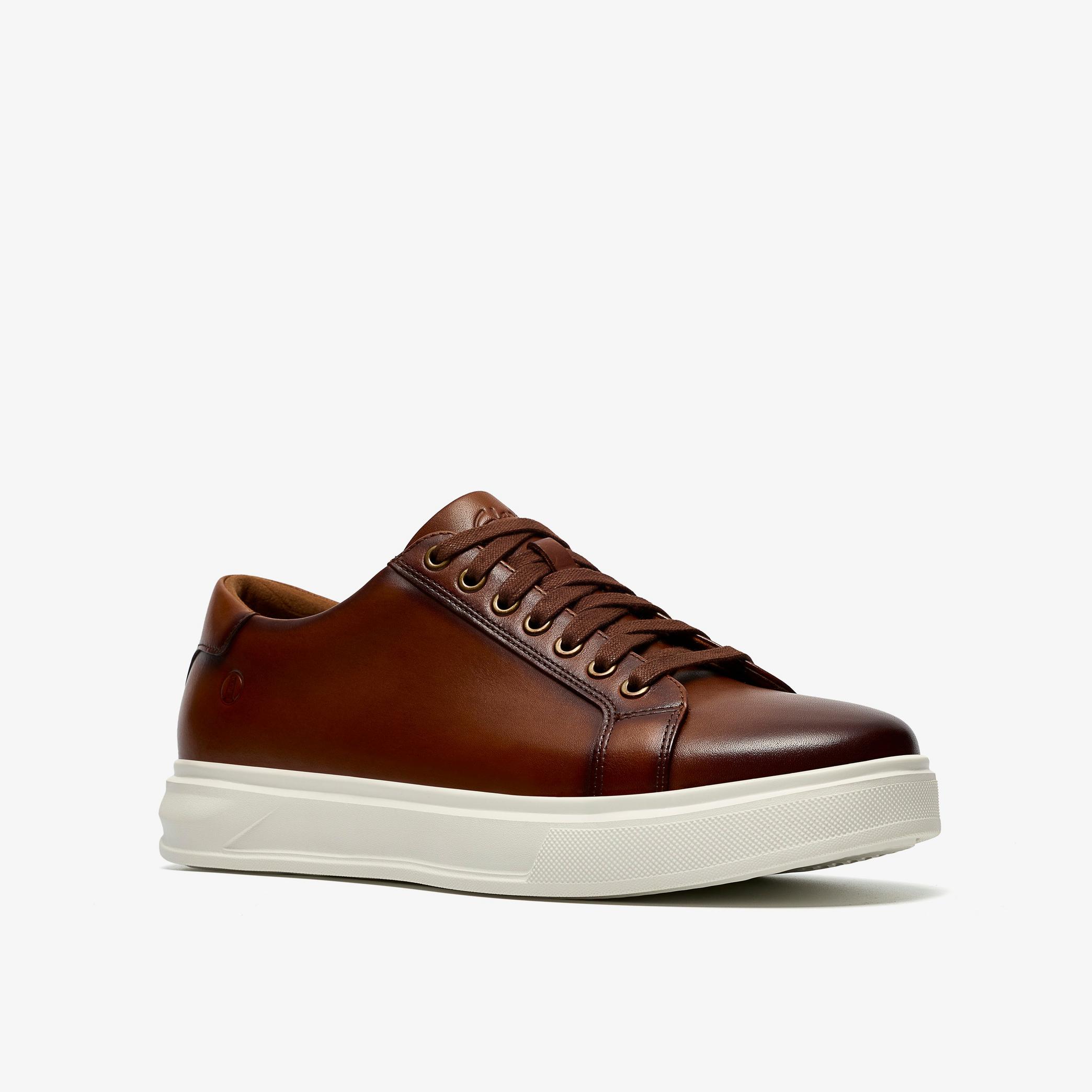 Shop Goswell Tie Tan Leather