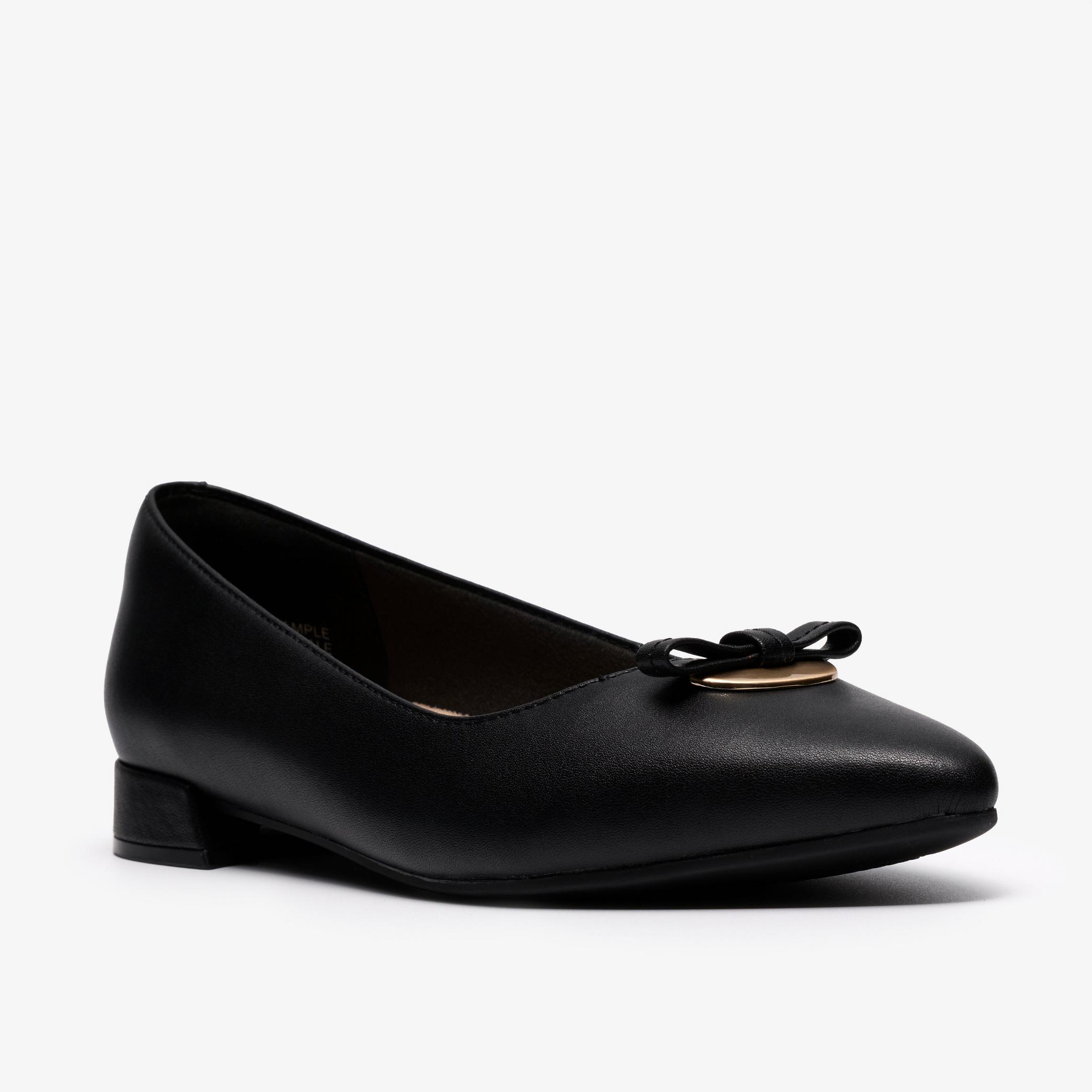 Shop Natalyn Trim Black Leather