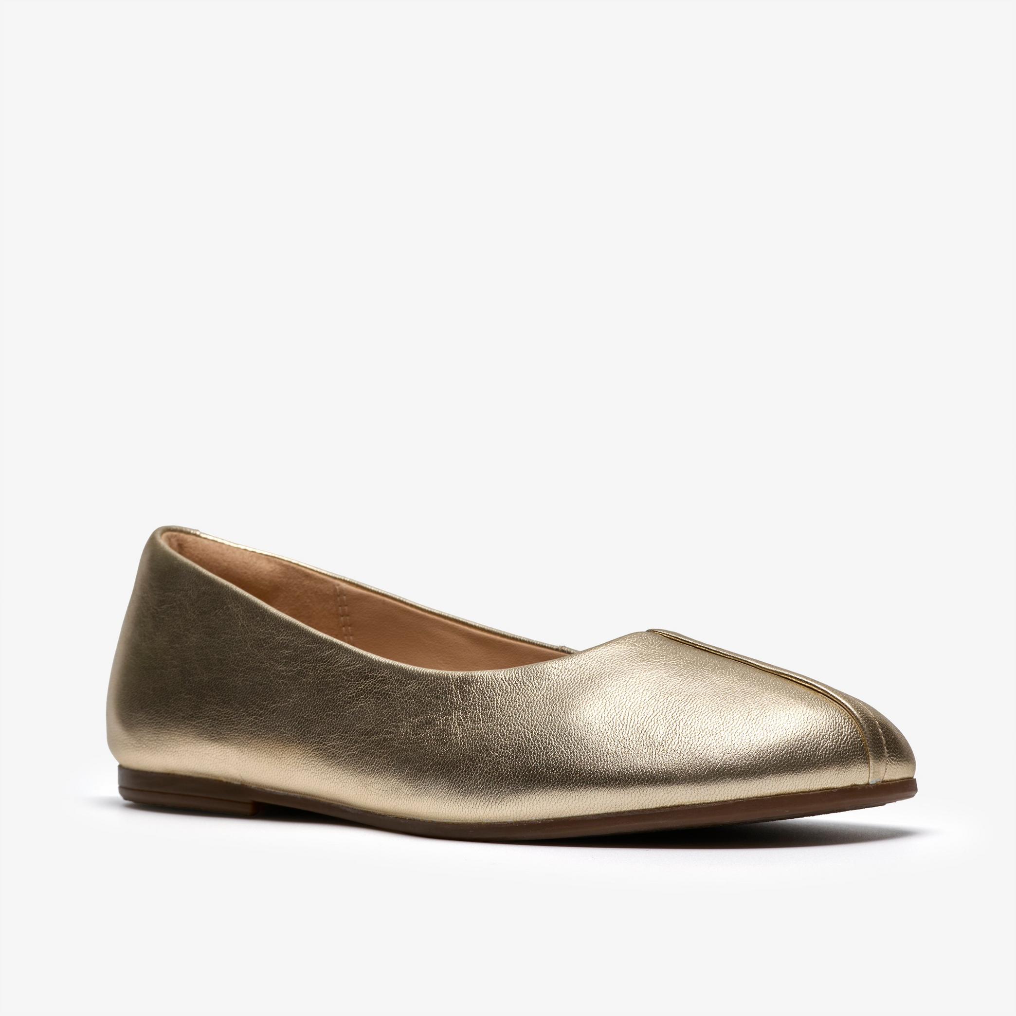 Shop Livia Lily Gold Leather