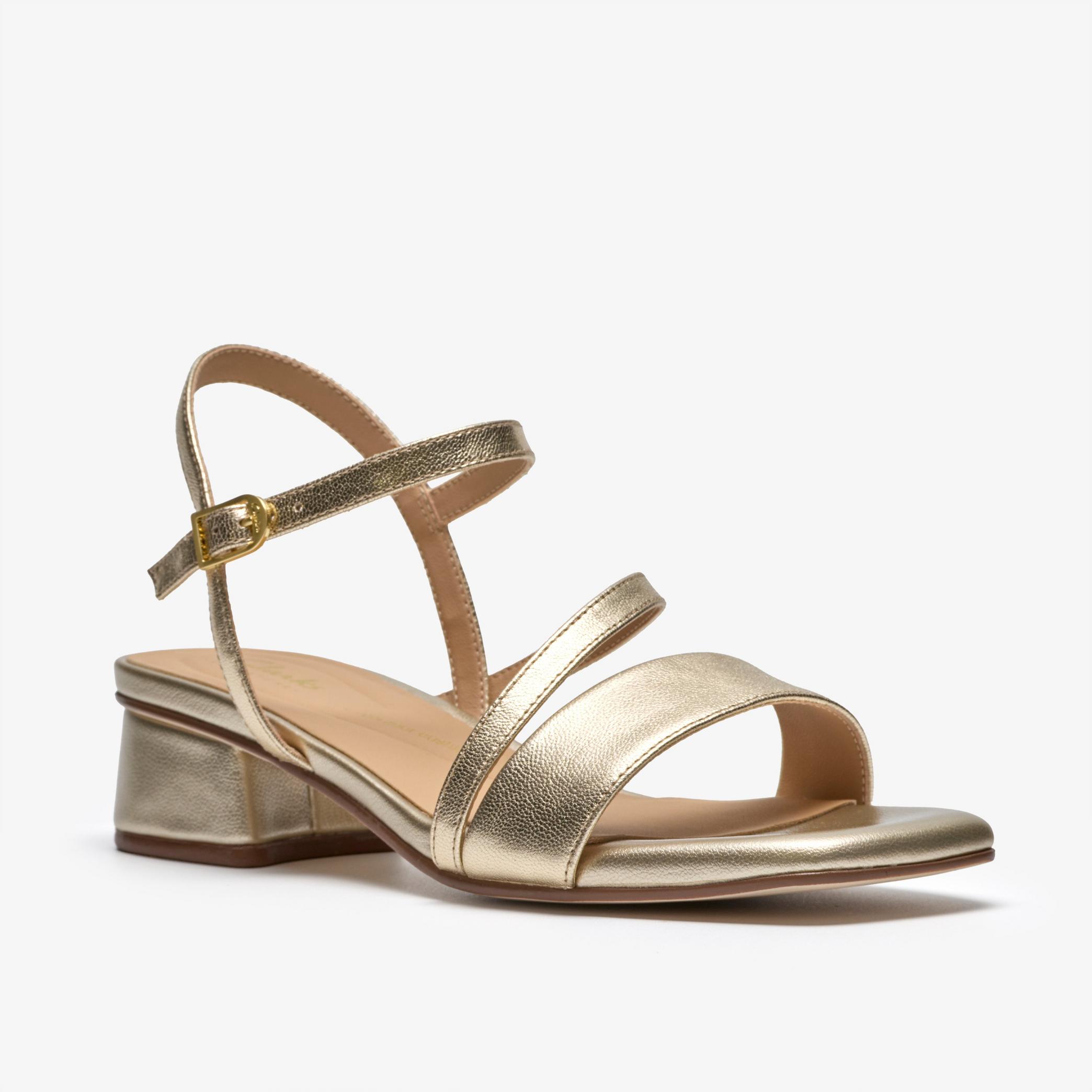 Shop Serina35 Strap Gold Leather