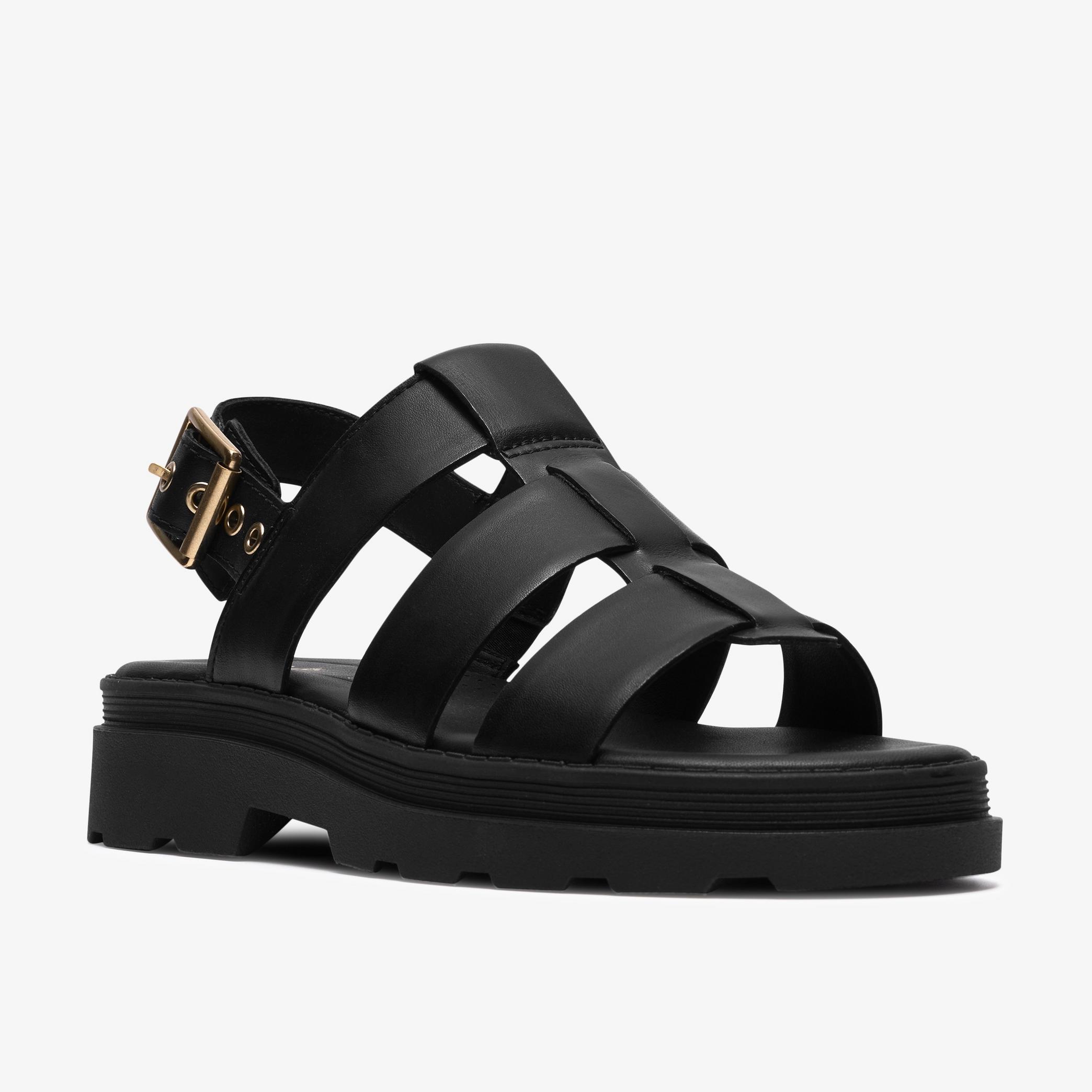 Shop Orinoco3 Strap Black Leather